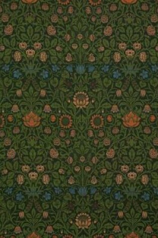 Cover of Violet and Columbine, William Morris. Blank Journal