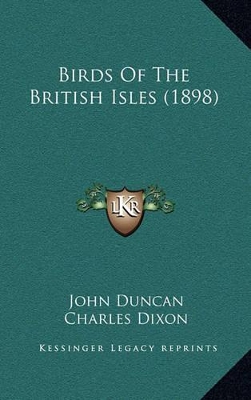 Book cover for Birds of the British Isles (1898)