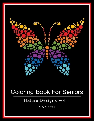 Book cover for Coloring Book For Seniors