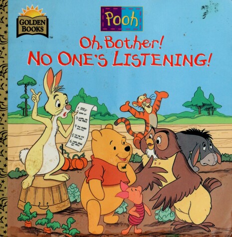 Book cover for Oh, Bother] No One's Listening]