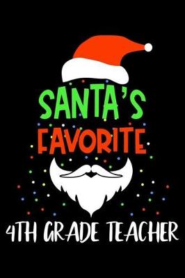 Book cover for Santa's Favorite 4th Grade Teacher