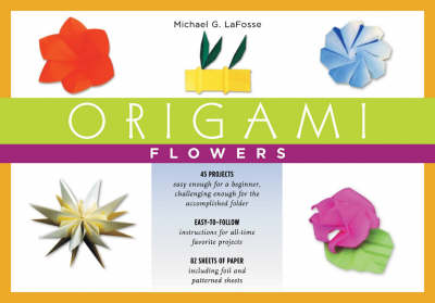 Book cover for Origami Flowers Kit