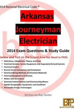 Cover of Arkansas 2014 Journeyman Electrician Study Guide