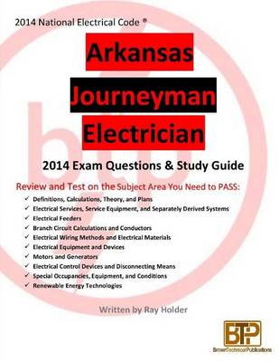 Book cover for Arkansas 2014 Journeyman Electrician Study Guide