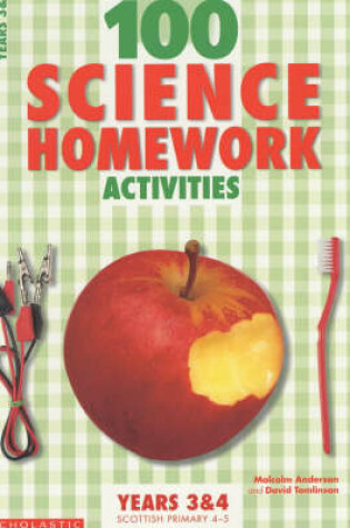 Cover of 100 Science Homework Activities for Years 3 and 4