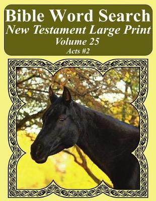 Book cover for Bible Word Search New Testament Large Print Volume 25