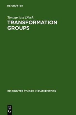 Cover of Transformation Groups