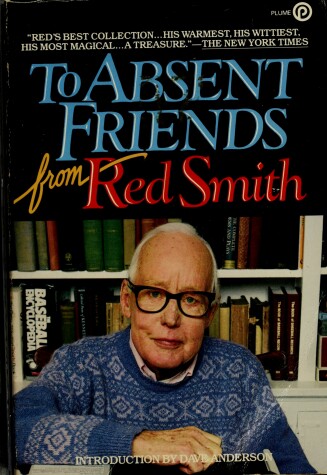 Book cover for Smith Red : to Absent Friends from Red Smith