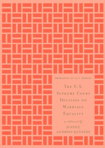 Cover of The US Supreme Court Decision On Marriage Equality - Gift Edition