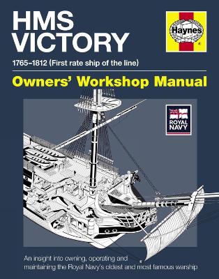 Book cover for HMS Victory Owners' Workshop Manual