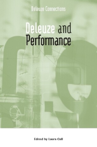 Cover of Deleuze and Performance