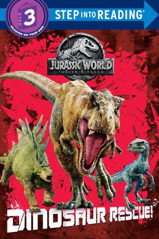 Book cover for Dinosaur Rescue! (Jurassic World: Fallen Kingdom)