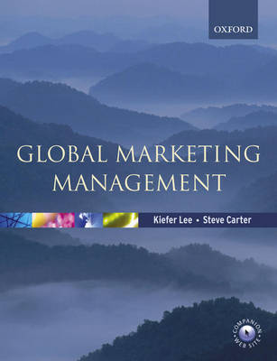 Book cover for Global Marketing Management
