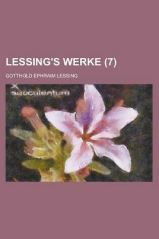 Cover of Lessing's Werke (7 )