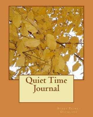 Book cover for Quiet Time Journal