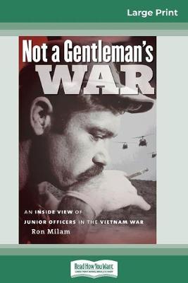 Book cover for Not a Gentleman's War (16pt Large Print Edition)