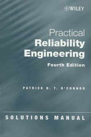 Cover of Practical Reliability Engineering 4e Sol T/A