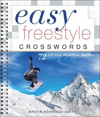 Book cover for Easy Freestyle Crosswords