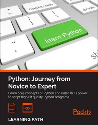 Book cover for Python: Journey from Novice to Expert