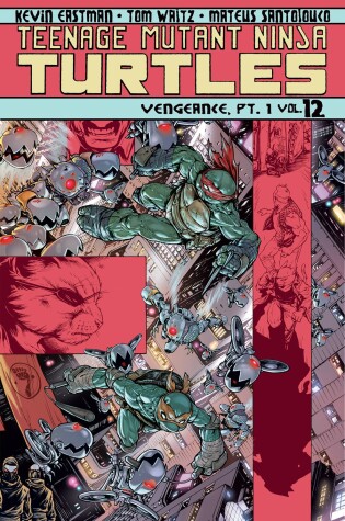 Cover of Teenage Mutant Ninja Turtles Volume 12: Vengeance Part 1