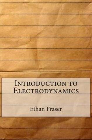 Cover of Introduction to Electrodynamics