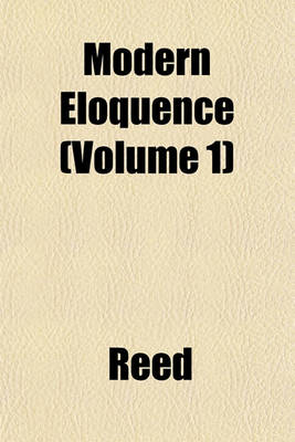 Book cover for Modern Eloquence (Volume 1)