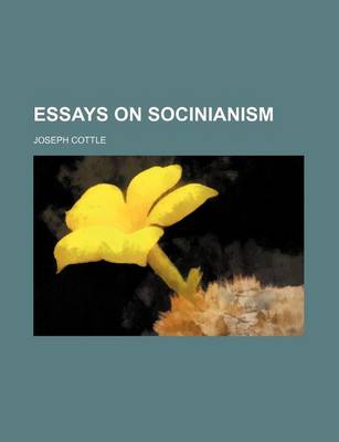 Book cover for Essays on Socinianism