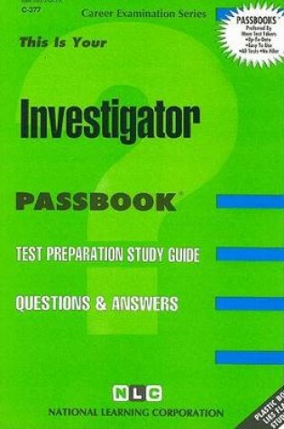 Cover of Investigator