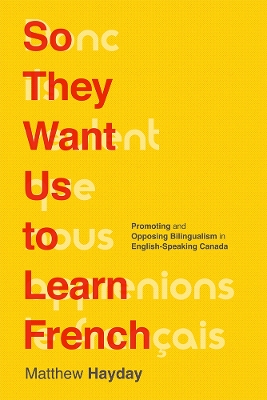 Book cover for So They Want Us to Learn French