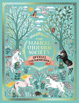 Cover of The Magical Unicorn Society Official Colouring Book