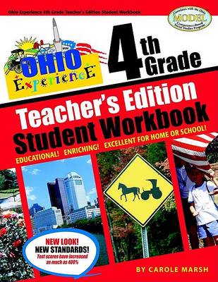 Book cover for Ohio 4th Grade Teacher's Edition Student Workbook