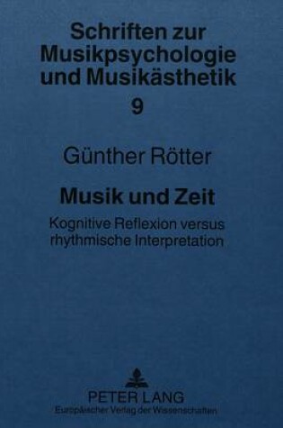 Cover of Musik Und Zeit