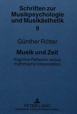 Cover of Musik Und Zeit