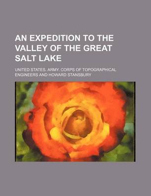 Book cover for An Expedition to the Valley of the Great Salt Lake