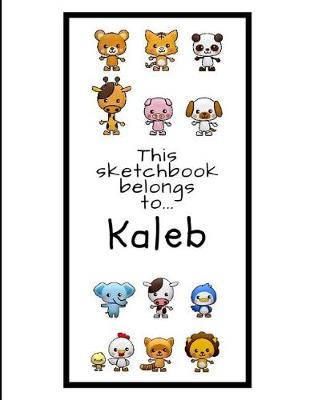 Book cover for Kaleb Sketchbook