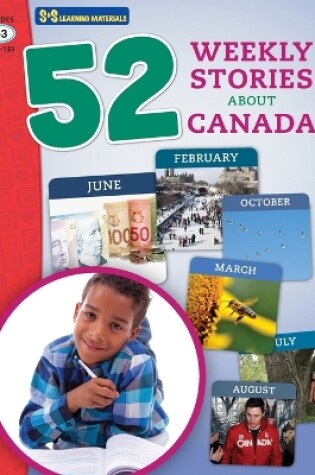 Cover of 52 Weekly Nonfiction Stories About Canada Grades 2-3