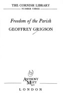 Cover of Freedom of the Parish