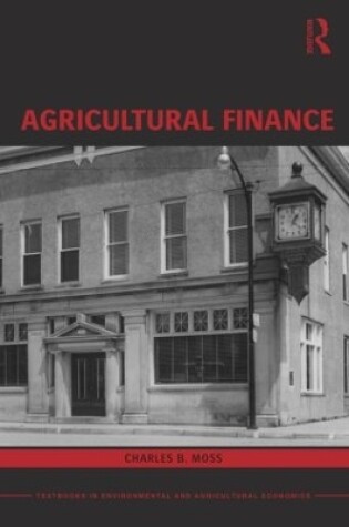 Cover of Agricultural Finance