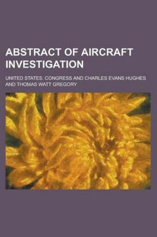 Cover of Abstract of Aircraft Investigation