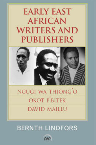 Cover of Early East African Writers And Publishers