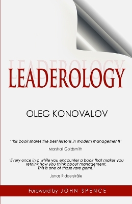 Book cover for Leaderology