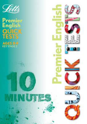 Book cover for KS2 Premier Quick Tests - English 8-9