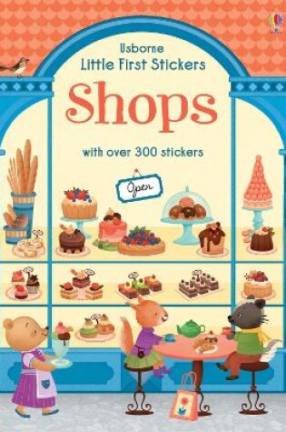 Cover of Little First Stickers Shops