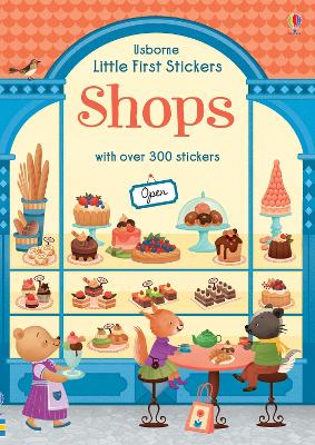 Cover of Little First Stickers Shops