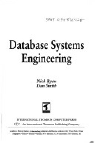 Cover of Data Base Systems Engineering