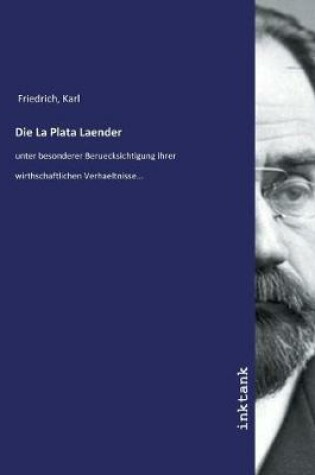 Cover of Die La Plata Laender