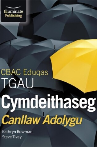 Cover of CBAC Eduqas TGAU Cymdeithaseg Canllaw Adolygu