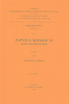 Book cover for Papyrus Bodmer VI. Livre des Proverbes