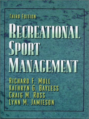 Book cover for Recreational Sport Management