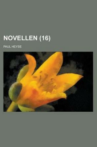 Cover of Novellen (16 )